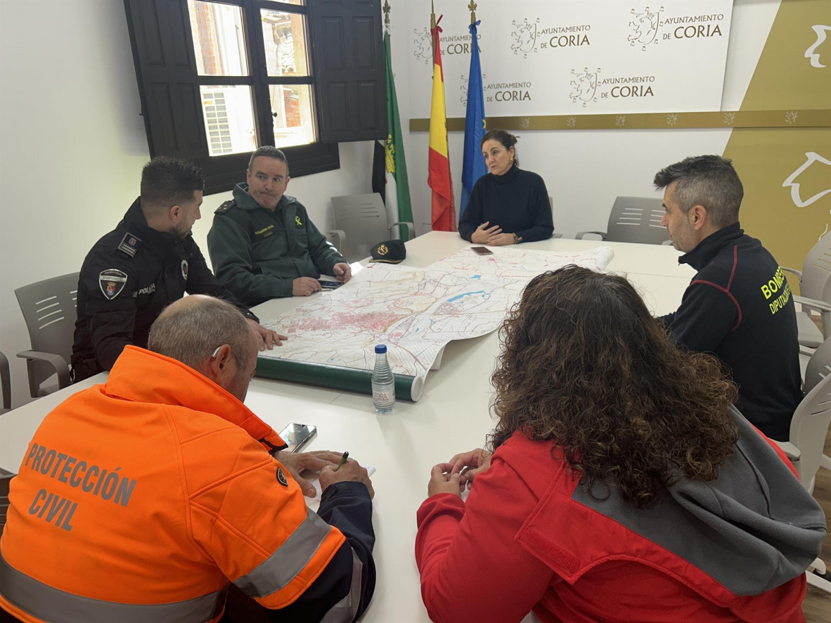 Reunion coria alerta crecida rio inuncaex