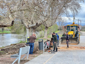 Coria y Moraleja en alerta ante la subida del nivel de los ríos Alagón y Rivera de Gata