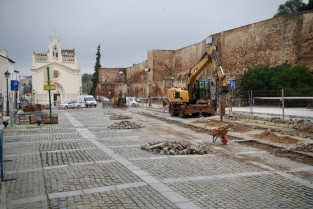 Comienzan las obras de renovación integral de la plaza San José de Badajoz