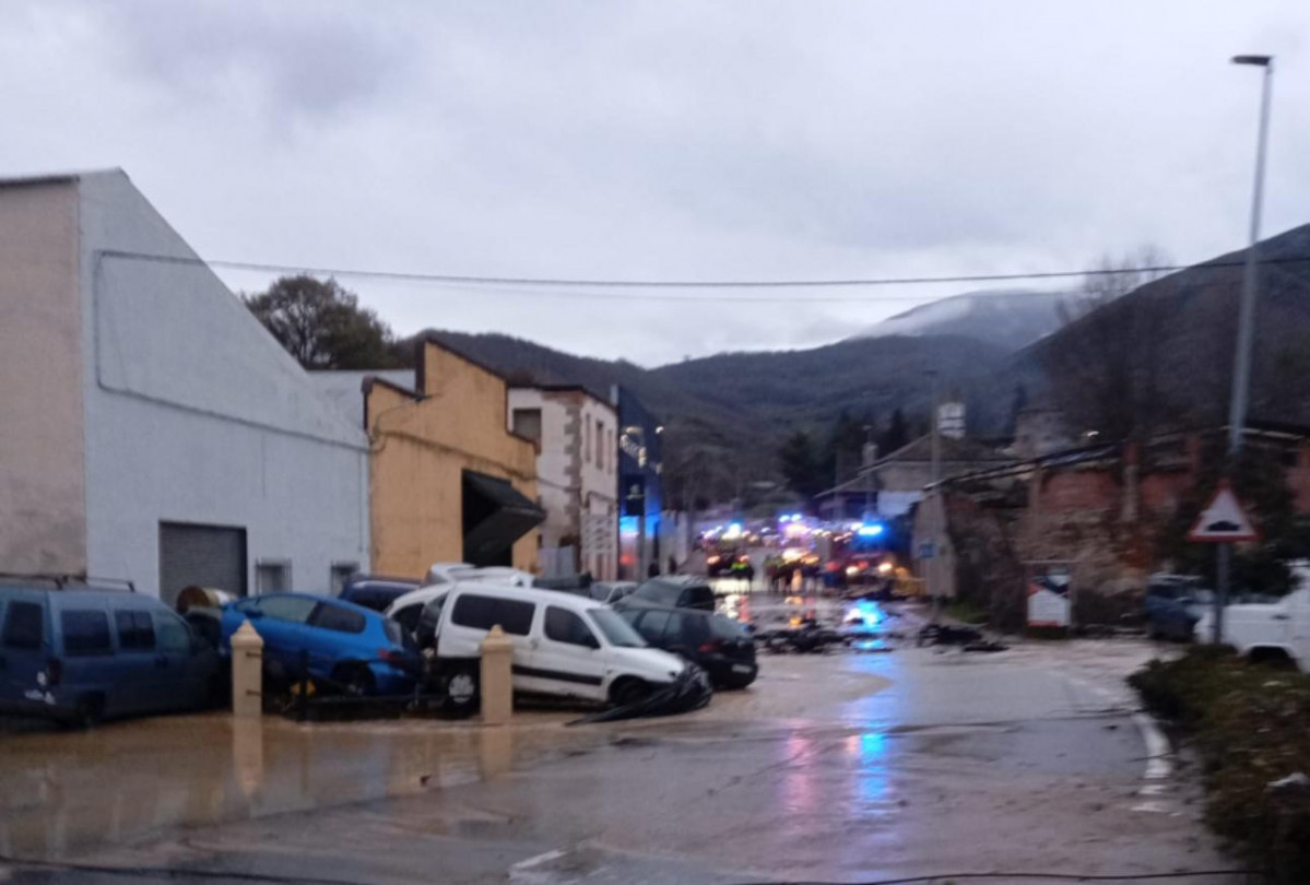 Rotura de la presa de la Maricana en Jarandilla de la Vera (2)