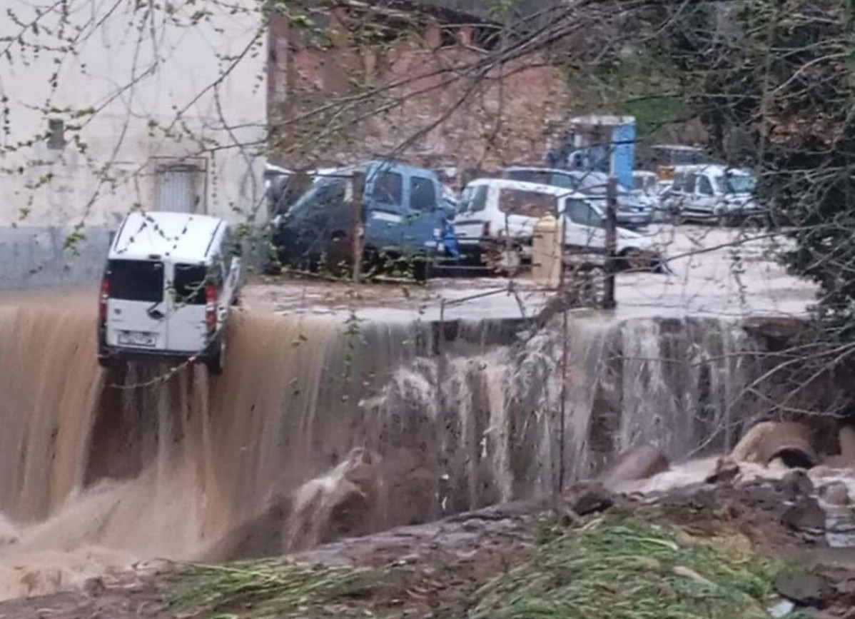 Rotura de la presa de la Maricana en Jarandilla de la Vera (3)