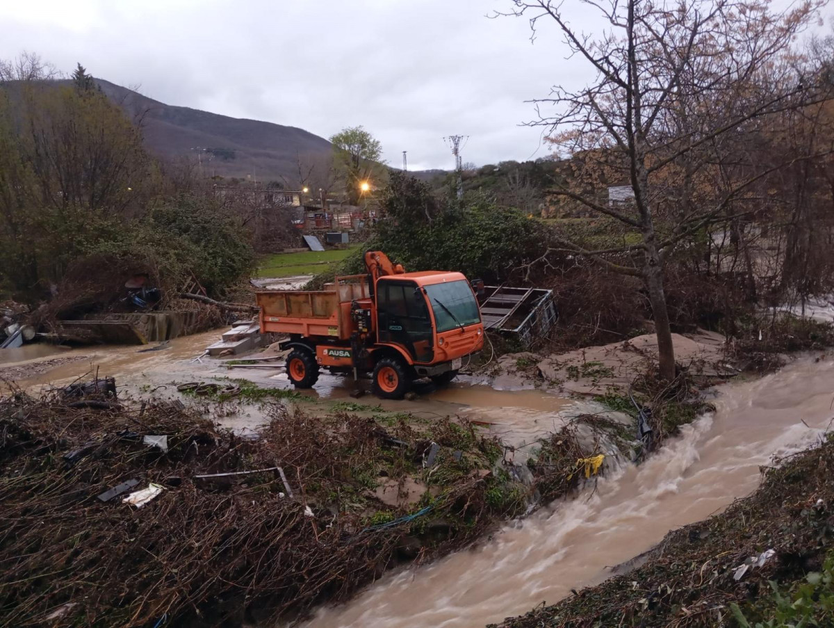 Rotura de la presa de la Maricana en Jarandilla de la Vera (4)