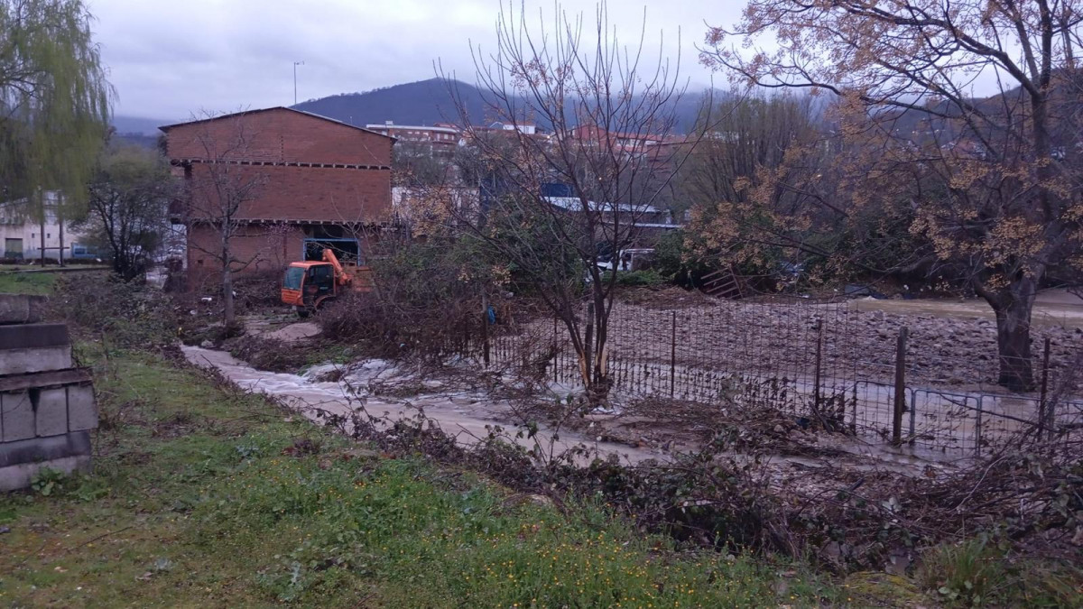 Rotura de la presa de la Maricana en Jarandilla de la Vera (5)