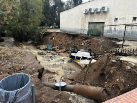 La coordinación de los servicios de emergencia evita daños mayores en Jarandilla de la Vera