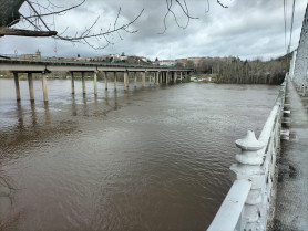 Pantanos de la provincia de Cáceres siguen desembalsando agua ante nuevas lluvias