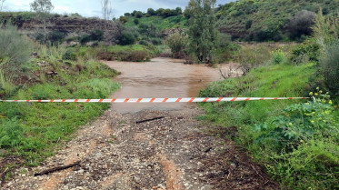 Activado el plan de emergencias ante el riesgo de inundaciones por el desbordamiento de dos arroyos