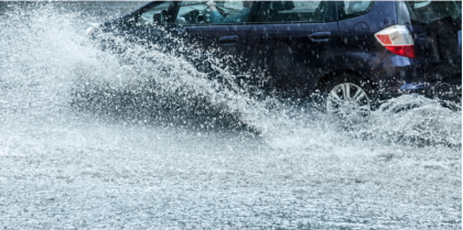 Varias zonas del norte de Extremadura siguen en alerta por fuertes lluvias