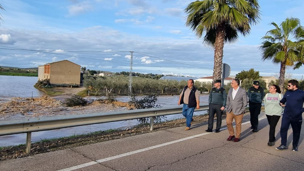 Lluvias daños borrasca laurence Extremadura inundaciones