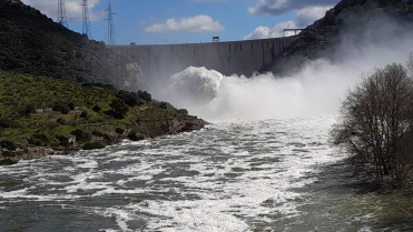 Extremadura sigue con carreteras cortadas debido a las fuertes lluvias de los últimos días