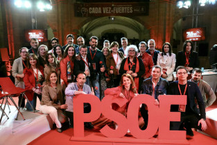 El congreso del PSOE de Cáceres consolida su línea continuista y deja fuera a los críticos