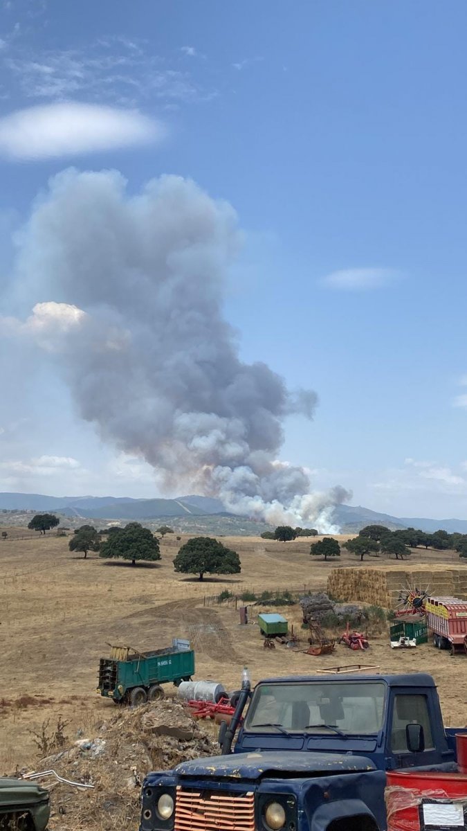 FOTO: BOMBEROS FORESTALES DE EXTREMADURA